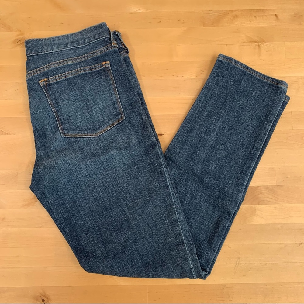 J. Crew Factory Straight and Narrow Denim Jean